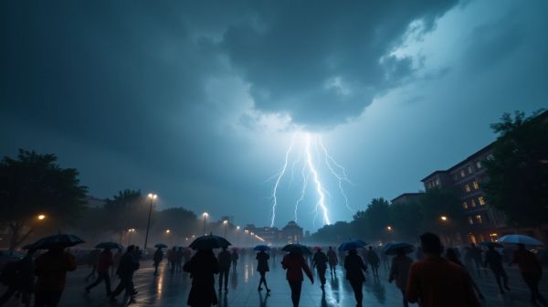 Anticipez les orages : solutions d'alerte pour les professionnels